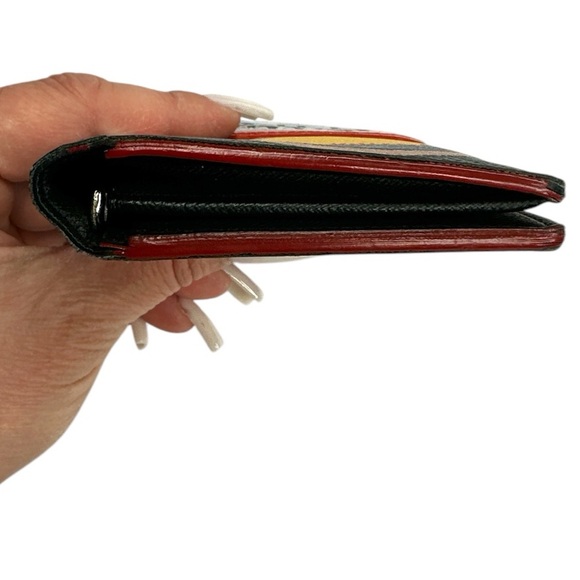 Louis Vuitton Multi Damier Graphite Brazza Alps Sticker Wallet Black Multicolor - Picture 10 of 16